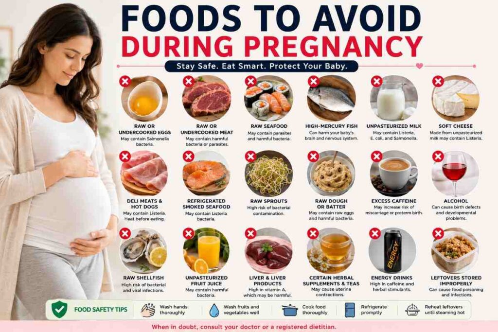 Foods to Avoid During Pregnancy