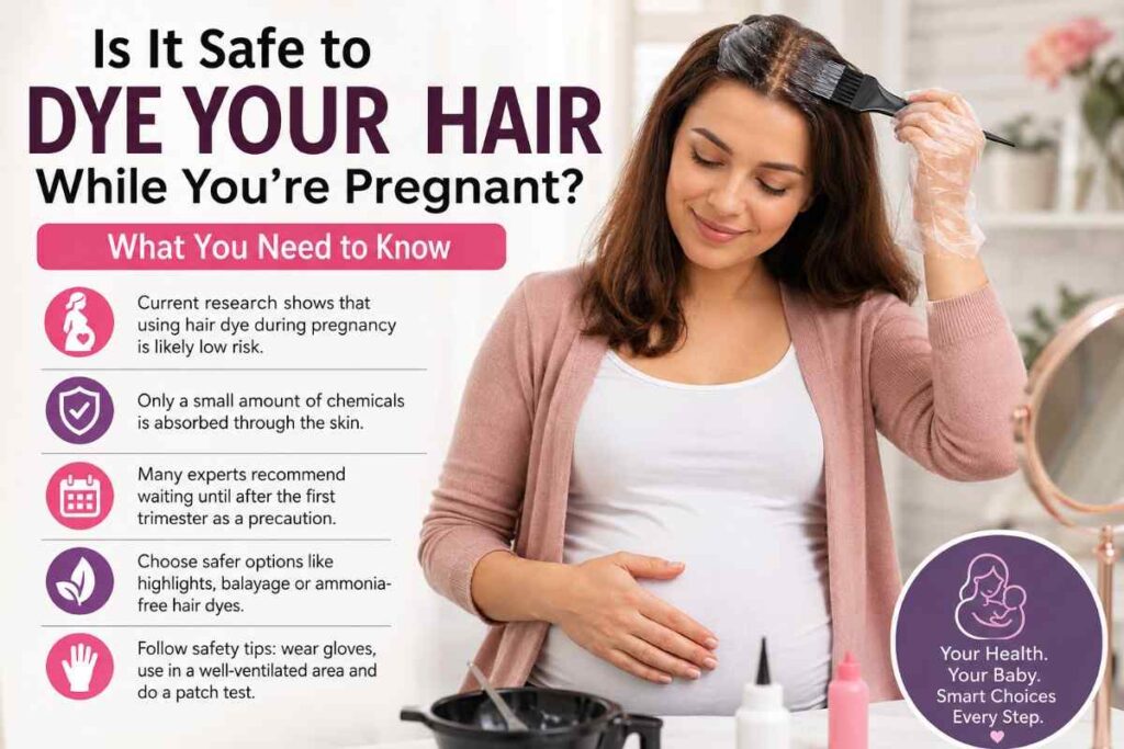 Dye Your Hair While Pregnant