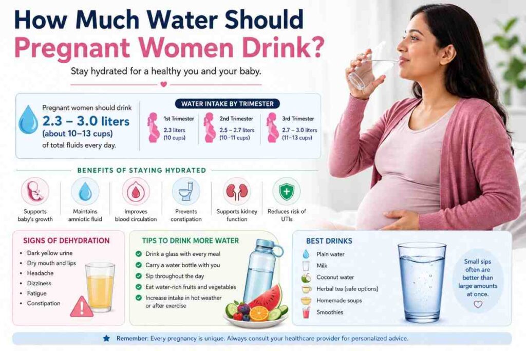 Water Should Pregnant Women Drink