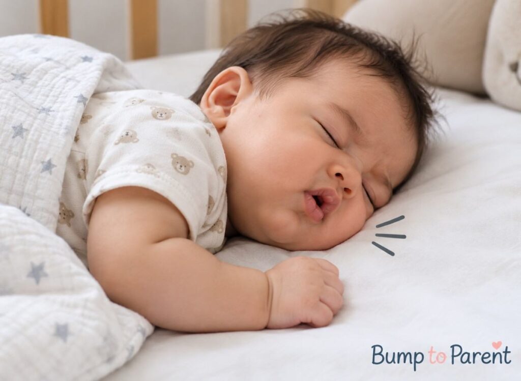Baby Grunting While Sleeping