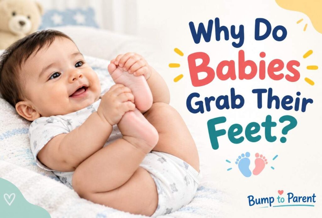 Babies Grab Their Feet