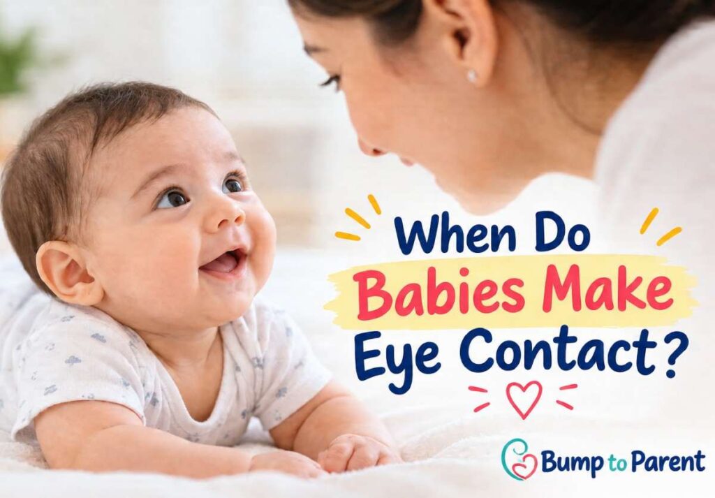 Babies Make Eye Contact
