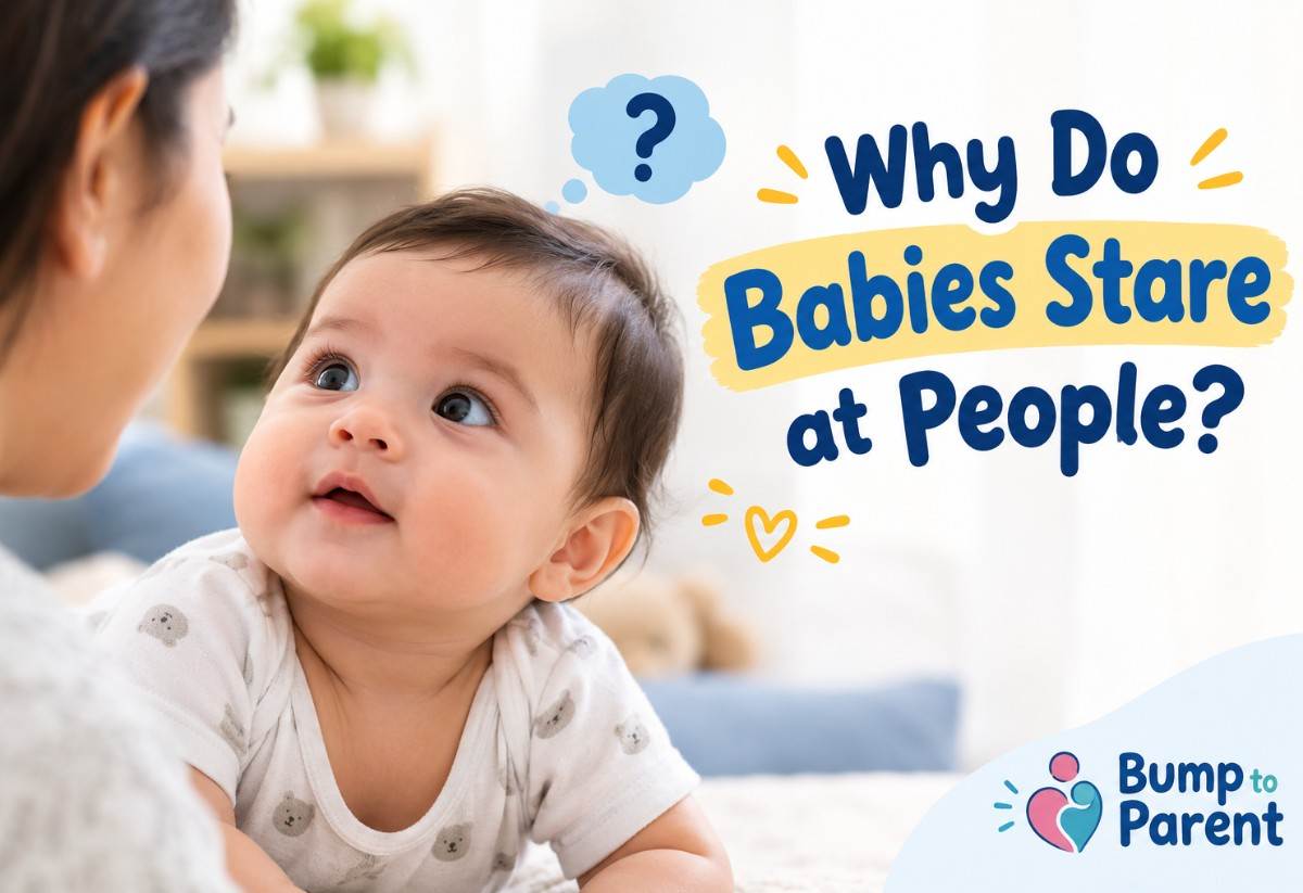 Babies Stare at People