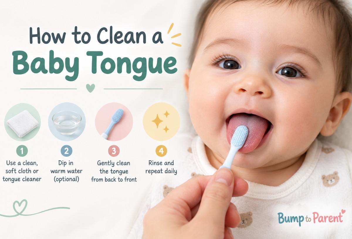 Clean a Baby’s Tongue